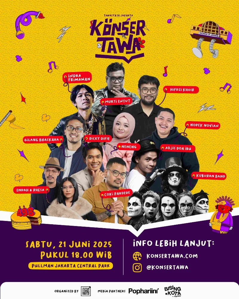 Poster Konser Tawa