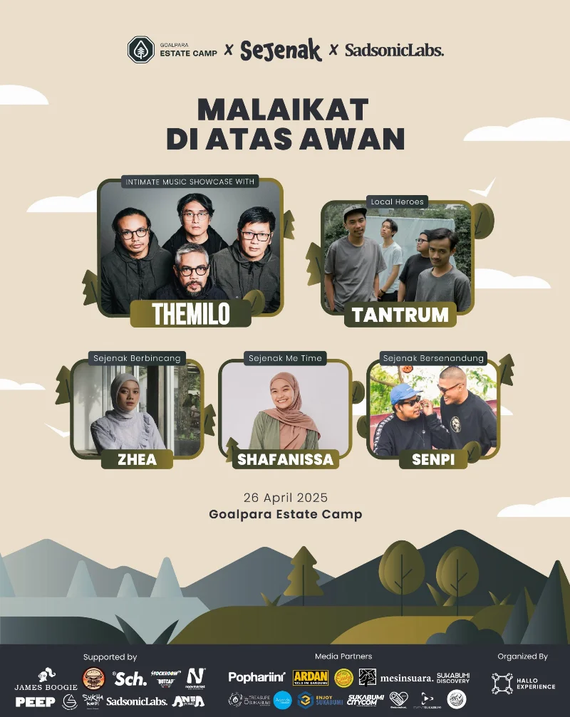 Poster SEJENAK: Intimate Show Case With The Milo