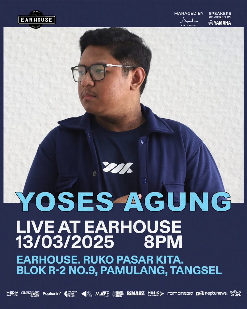 Poster Live at Earhouse – Yoses Agung