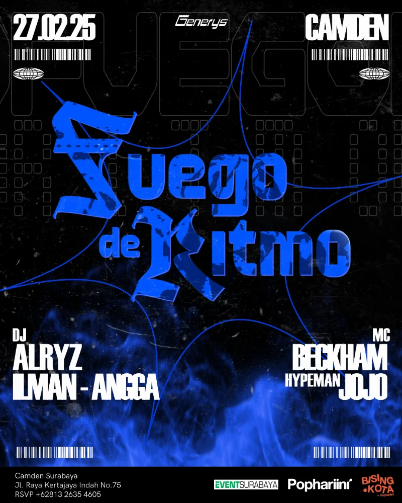 Poster Fuego de Ritmo