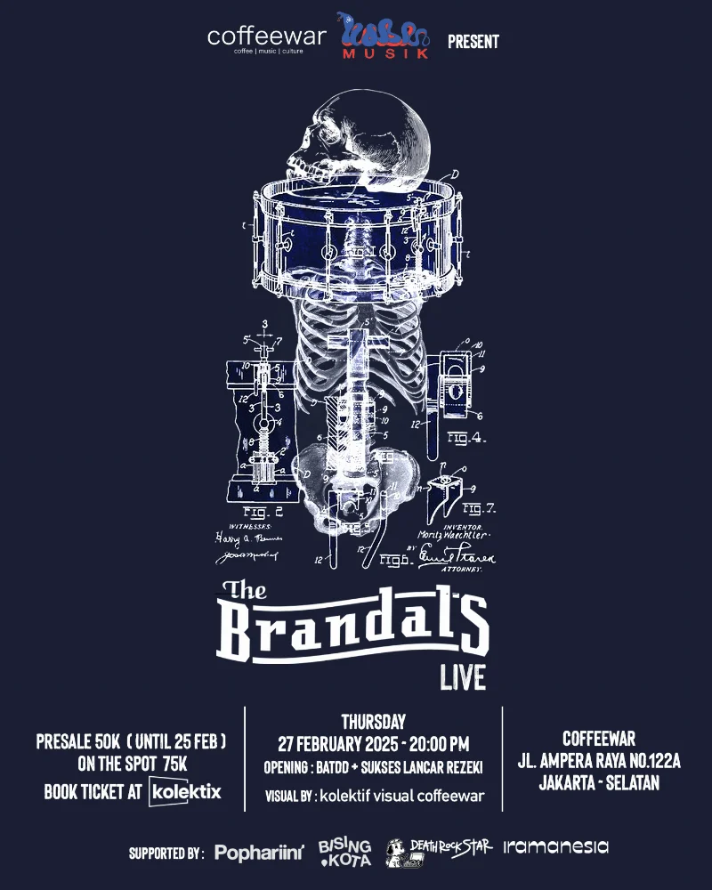 Poster THE BRANDALS LIVE
