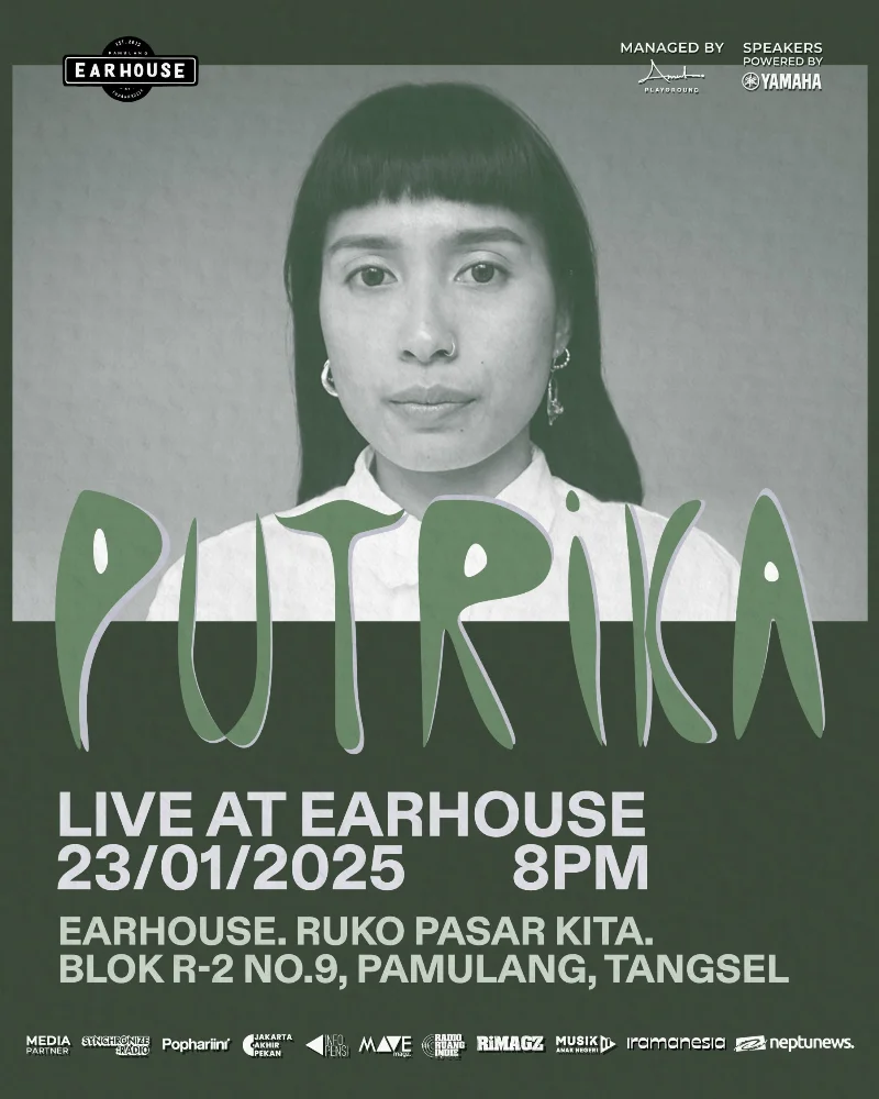 Poster Putrika Live At Earhouse
