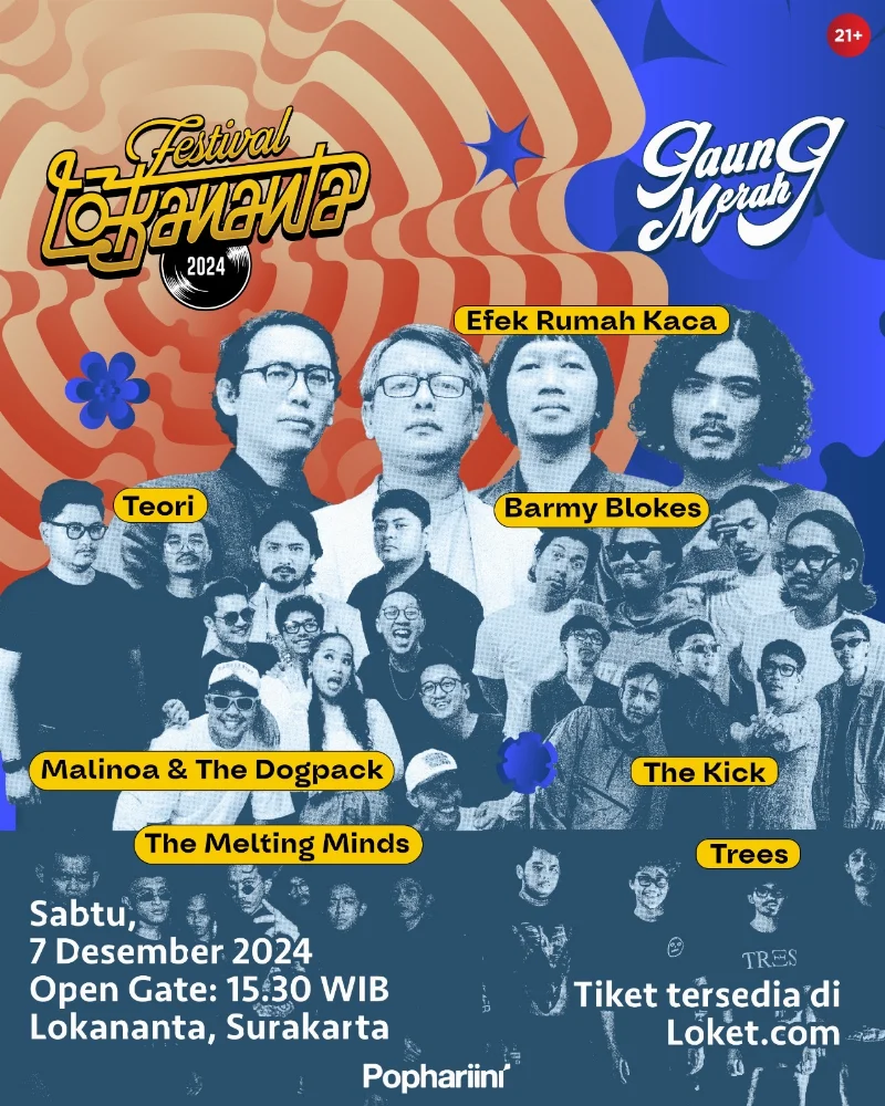 Poster Festival Lokananta 2024