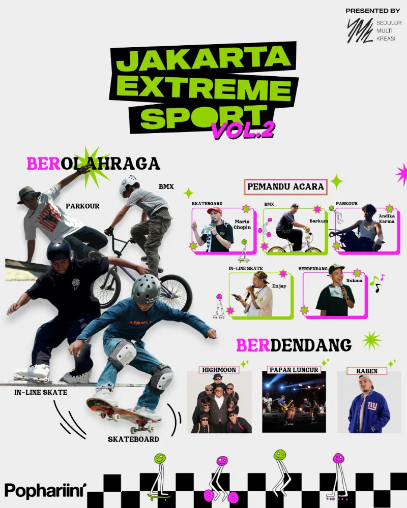 Poster Jakarta Extreme Sport Vol. 2