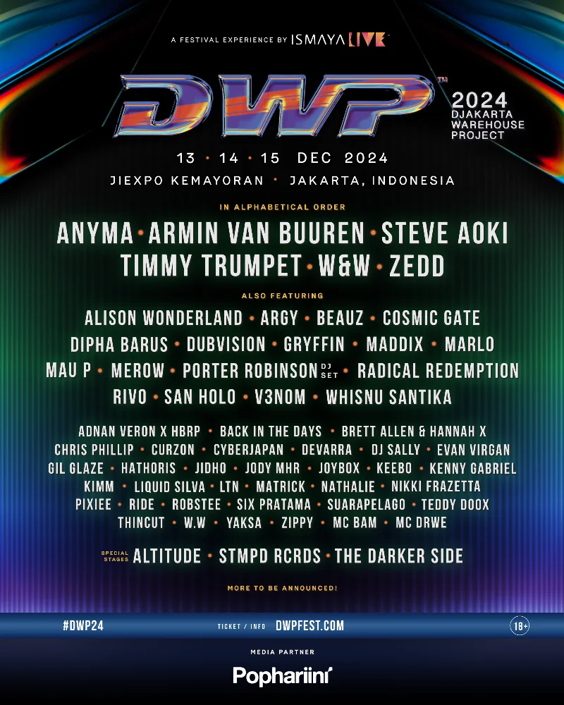 Poster Djakarta Warehouse Project 2024
