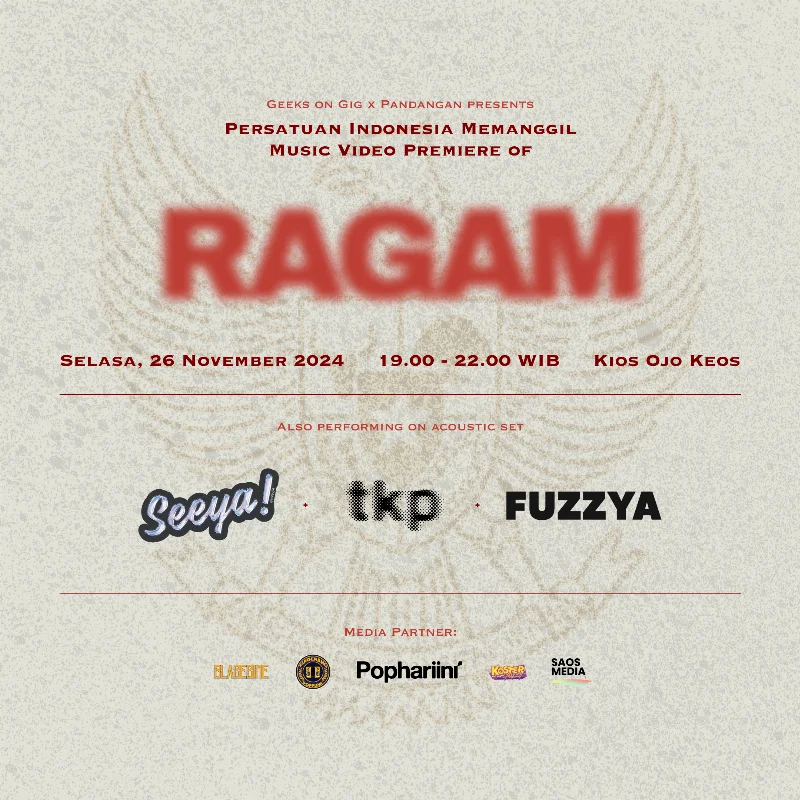 Poster Ragam: Music Video Premiere