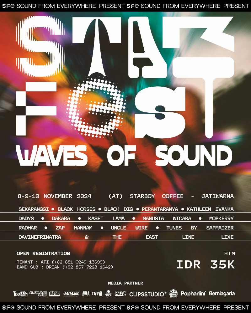 Poster STARFEST: Waves of Sounds