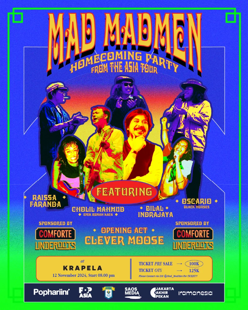 Poster Mad Madmen Homecoming Party
