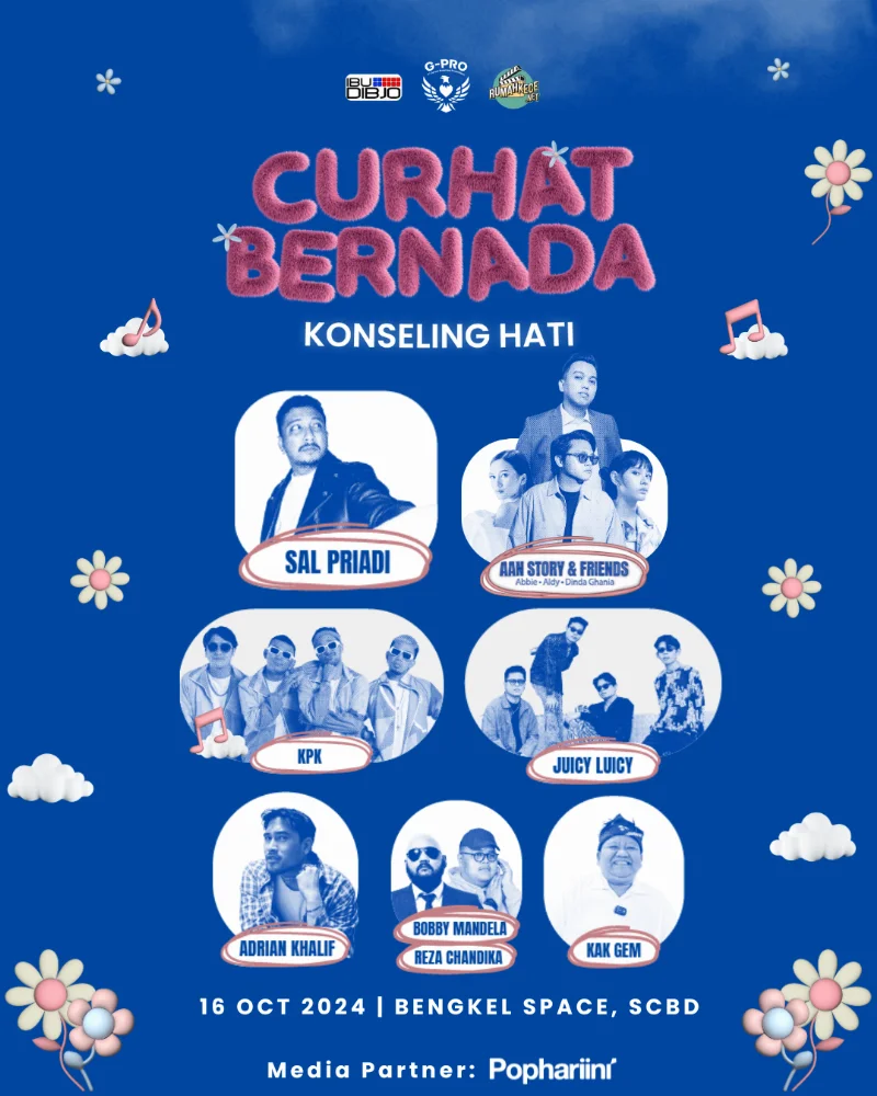Poster Curhat Bernada: Konseling Hati