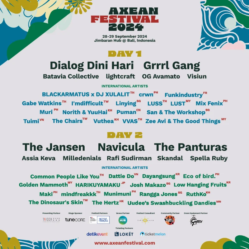 Poster Axean Festival 2024