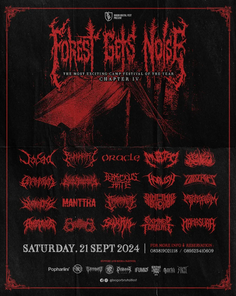Poster Forest Gets Noise 2024