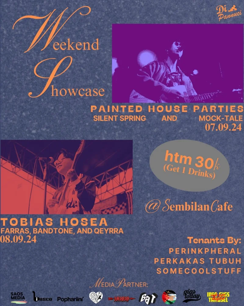 Poster Di Panucci Weekend Showcase
