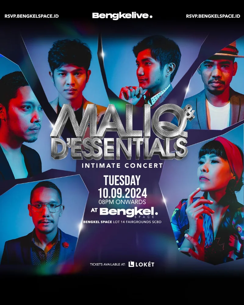 Poster Bengkelive: MALIQ & D’Essentials Intimate Concert