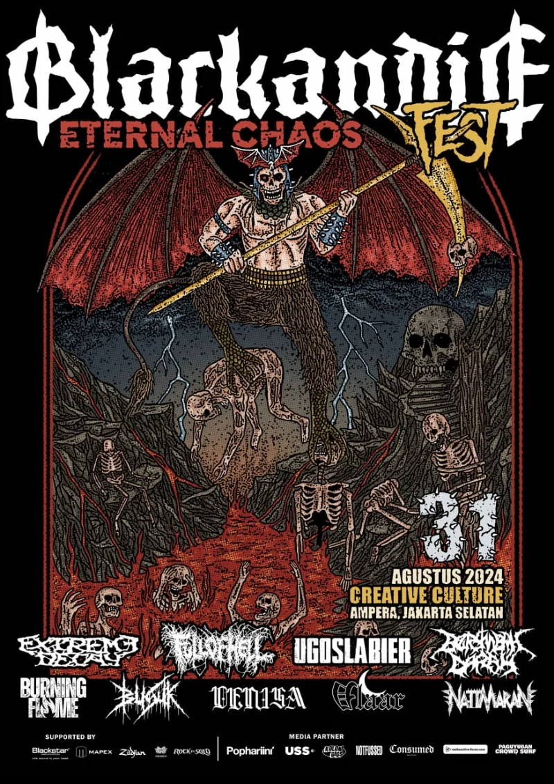 Poster Blackandje Fest: Eternal Chaos
