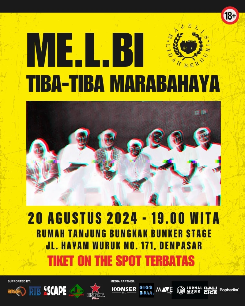 Poster Me.l.bi Tiba-tiba Marabahaya