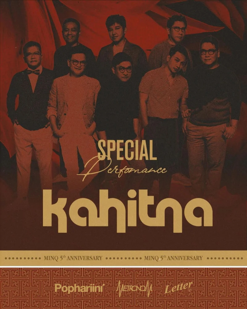 Poster MINQ 5TH Anniversary Special Performance Kahitna