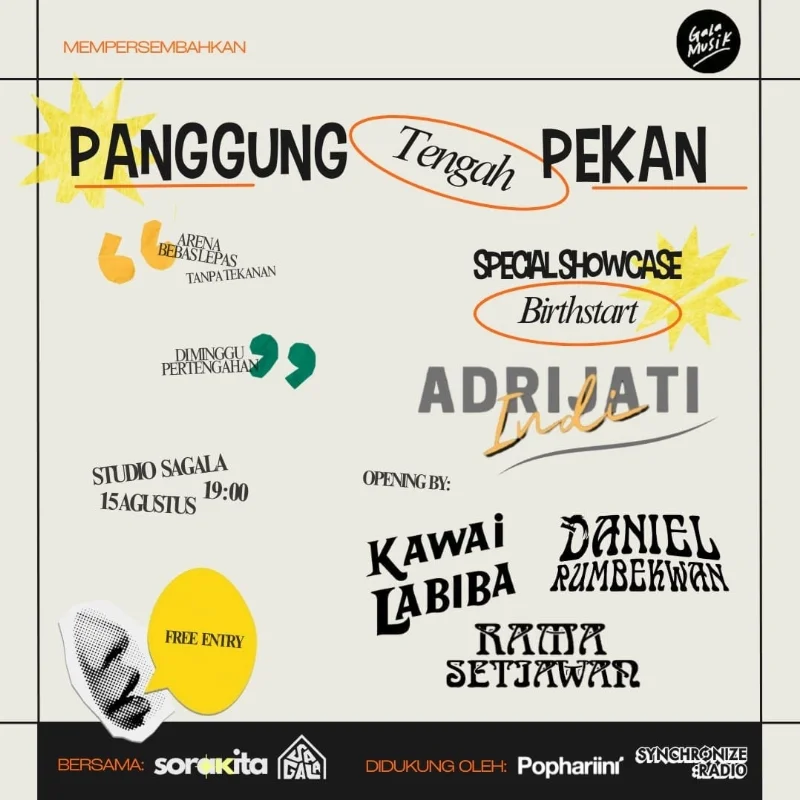 Poster Panggung Tengah Pekan #5