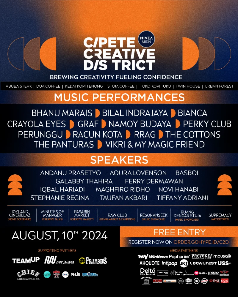 Poster Cipete Creative District