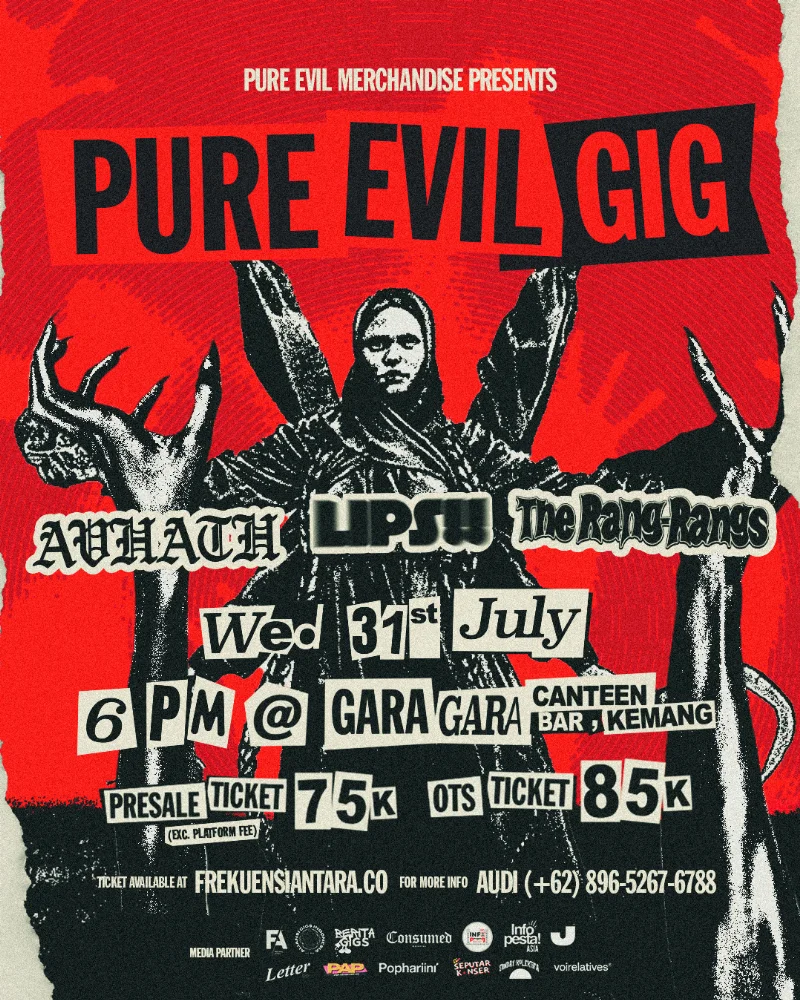 Poster Pure Evil Gig