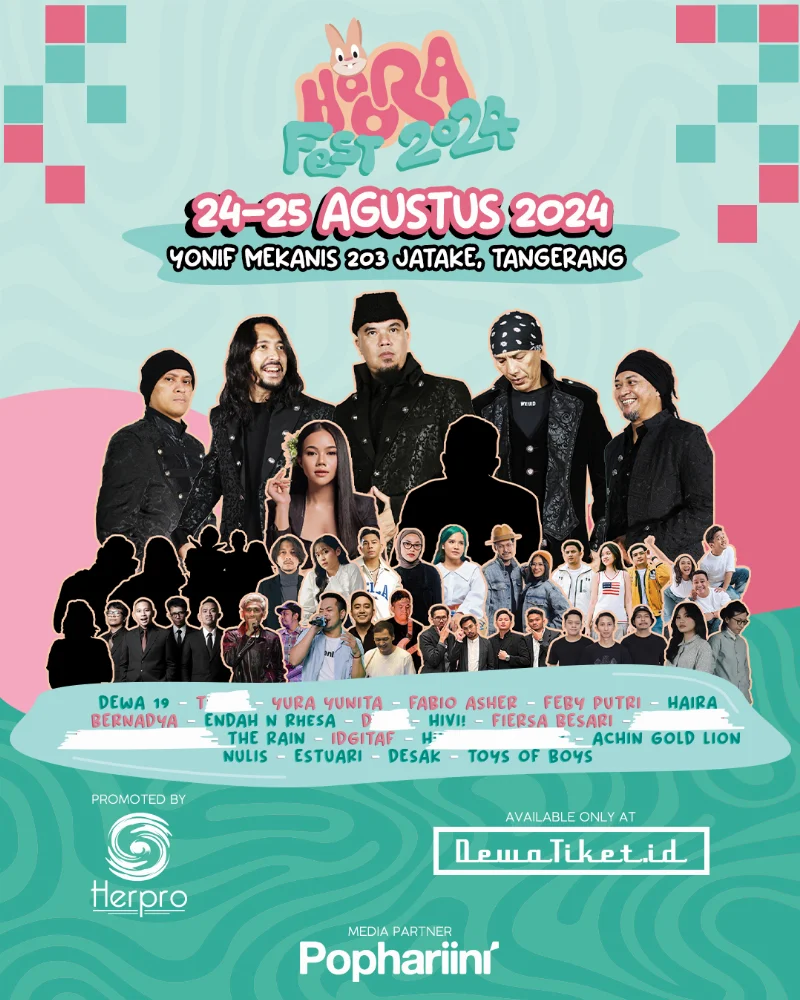 Poster Hoora Fest 2024