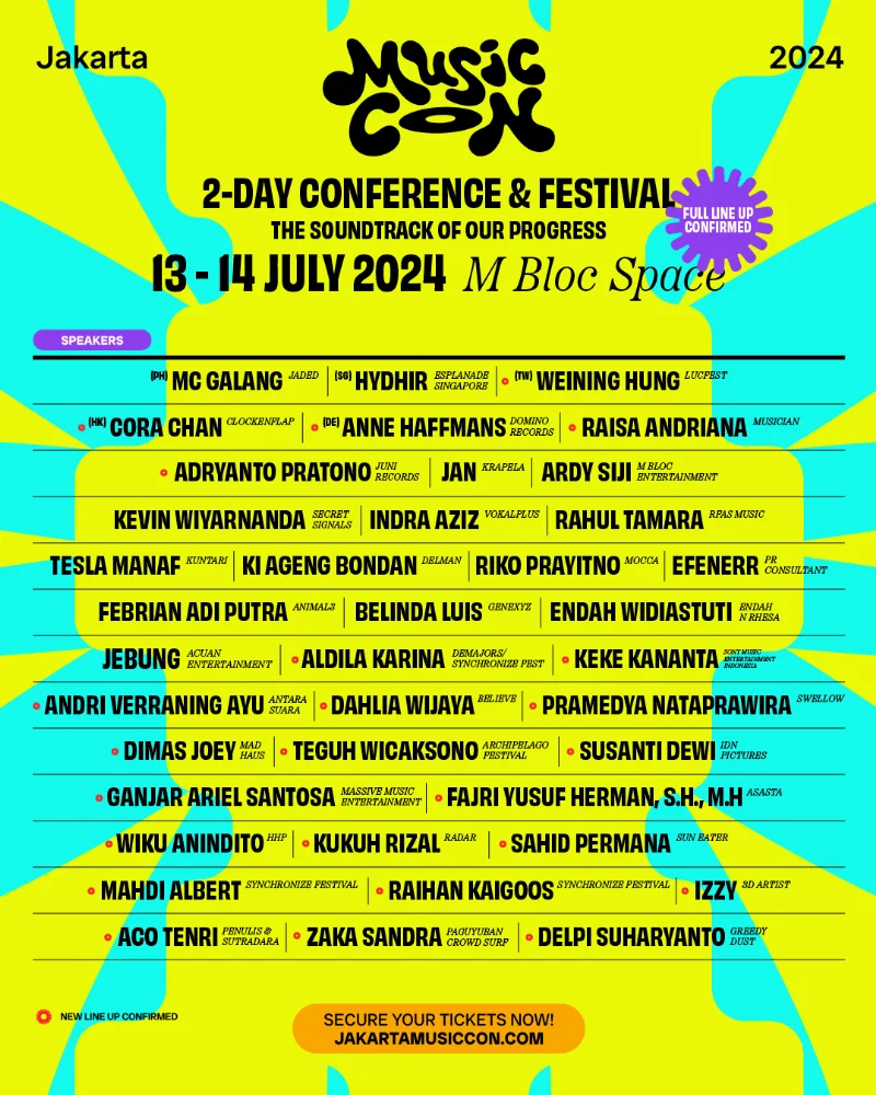 Poster Jakarta Music Con 2024