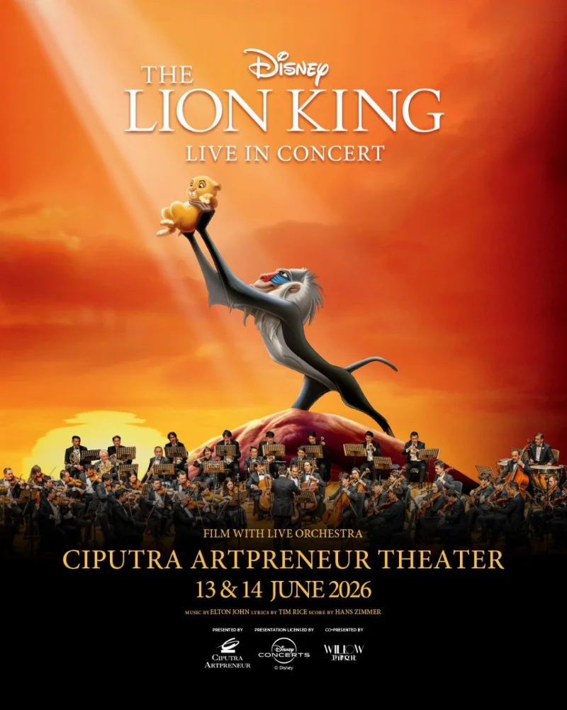 Poster Disney’s The Lion King Live in Concert