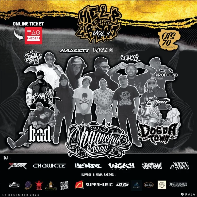 Poster HELP THE GREAT VOL.3