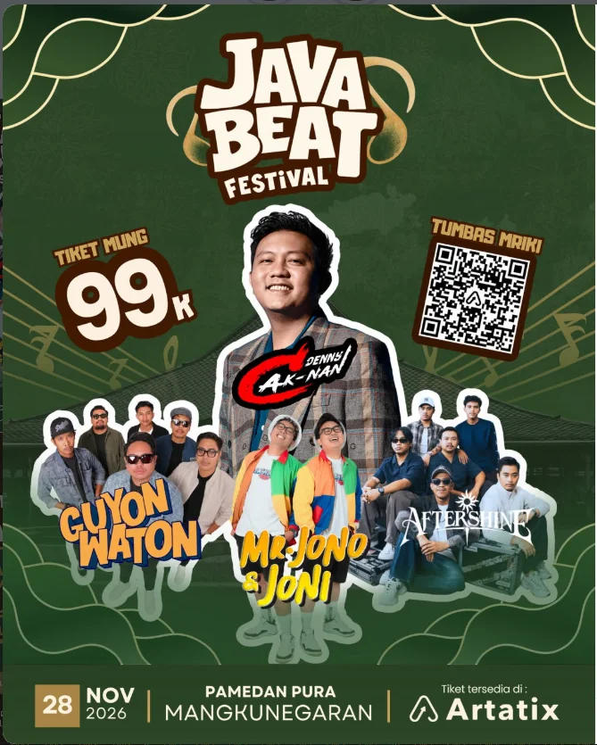 Poster Java Beat Festival 2026
