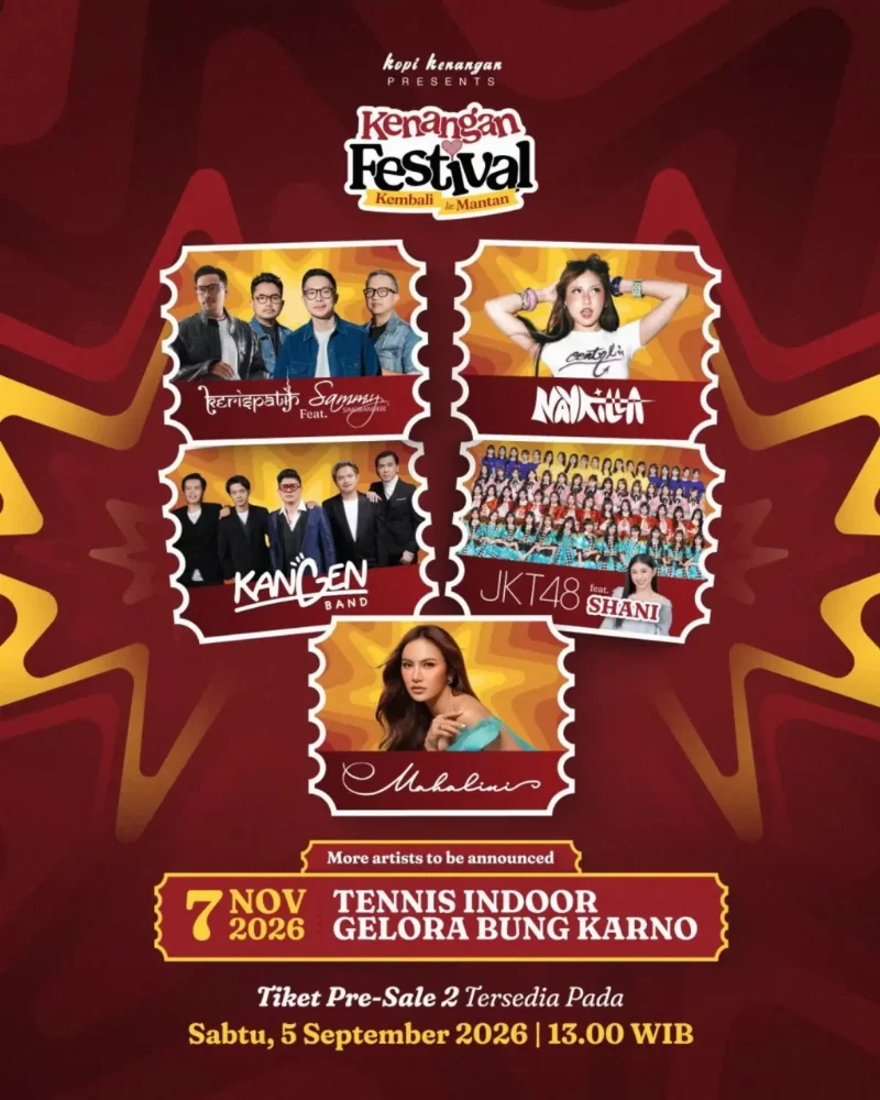 Poster Kenangan Festival 2026